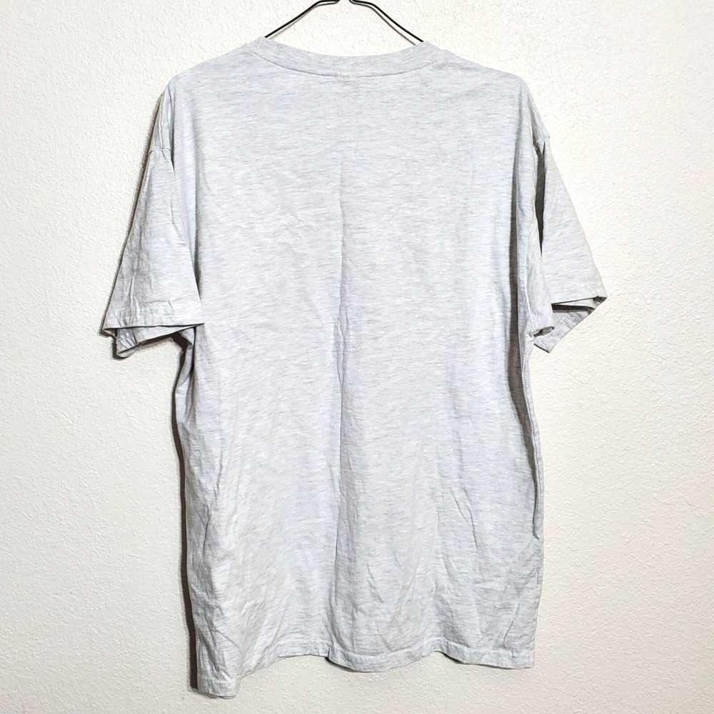 Black Hills State University BHSU T-Shirt XL grey Cotton Blend MV Sport - Picture 3 of 4
